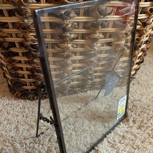 Bronze and glass 5x7 picture frame new w tags